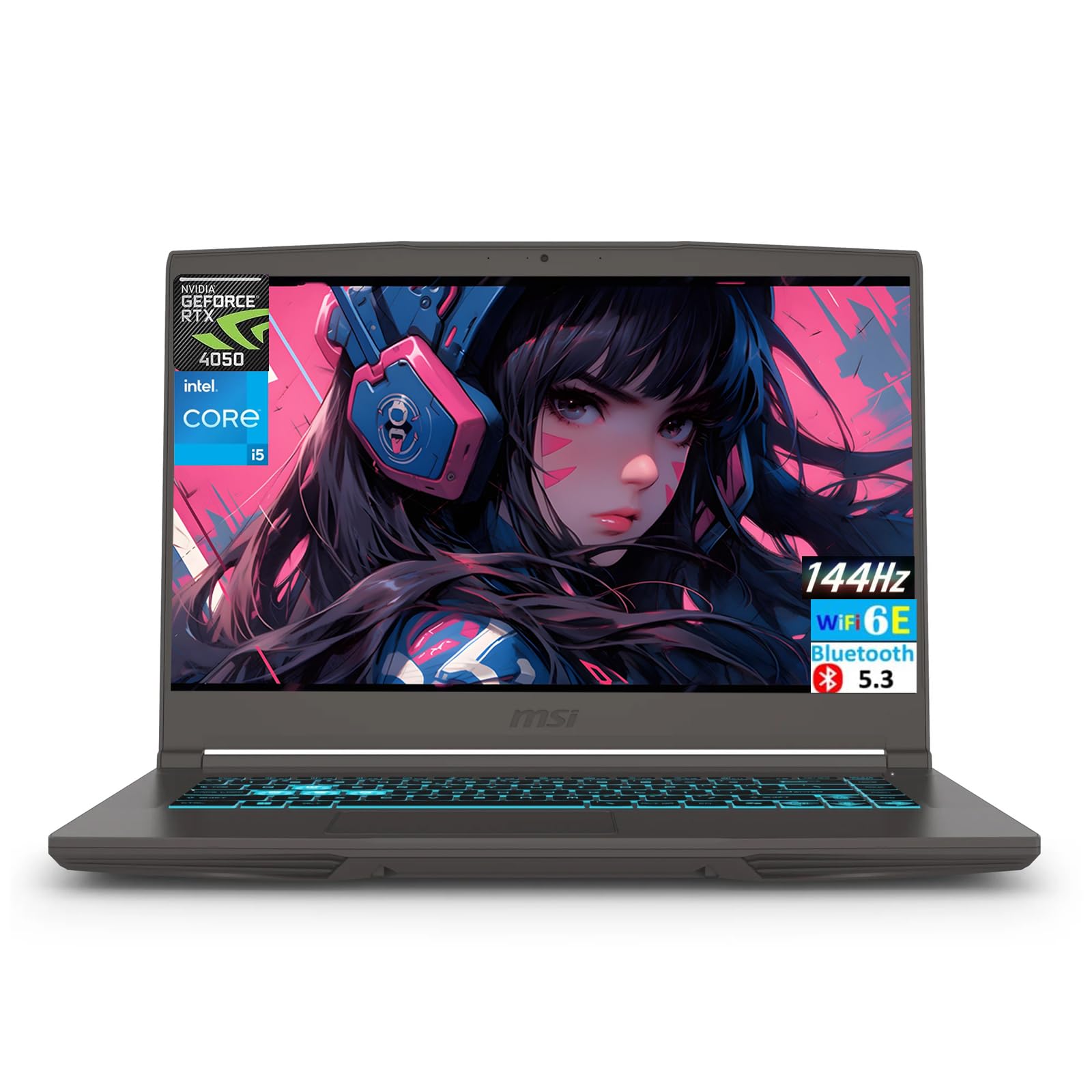 Amazon.com: msi Thin 15 Gaming Laptop, 15.6